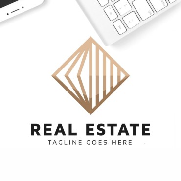 Housemodernmortgageprofessionalpropertyreal Estaterealtyroofsimplespaweb Logo Templates 119482