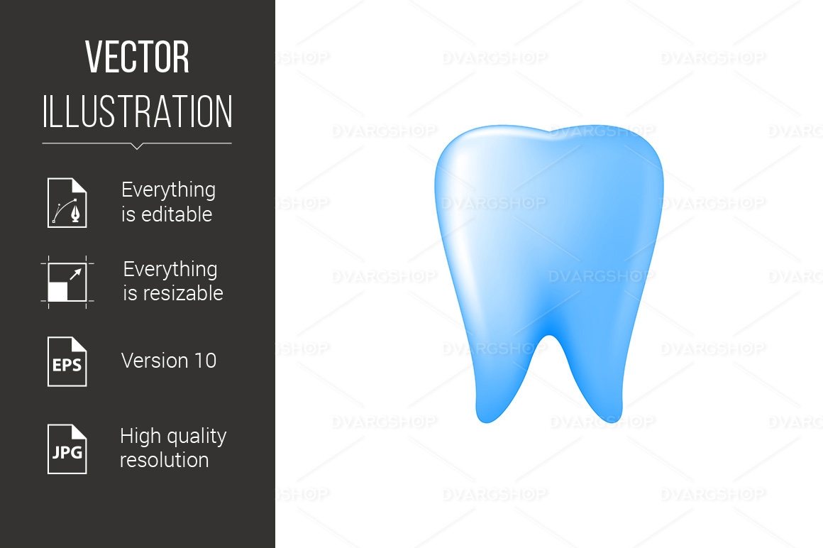 Dentist Symbol - Vector Image