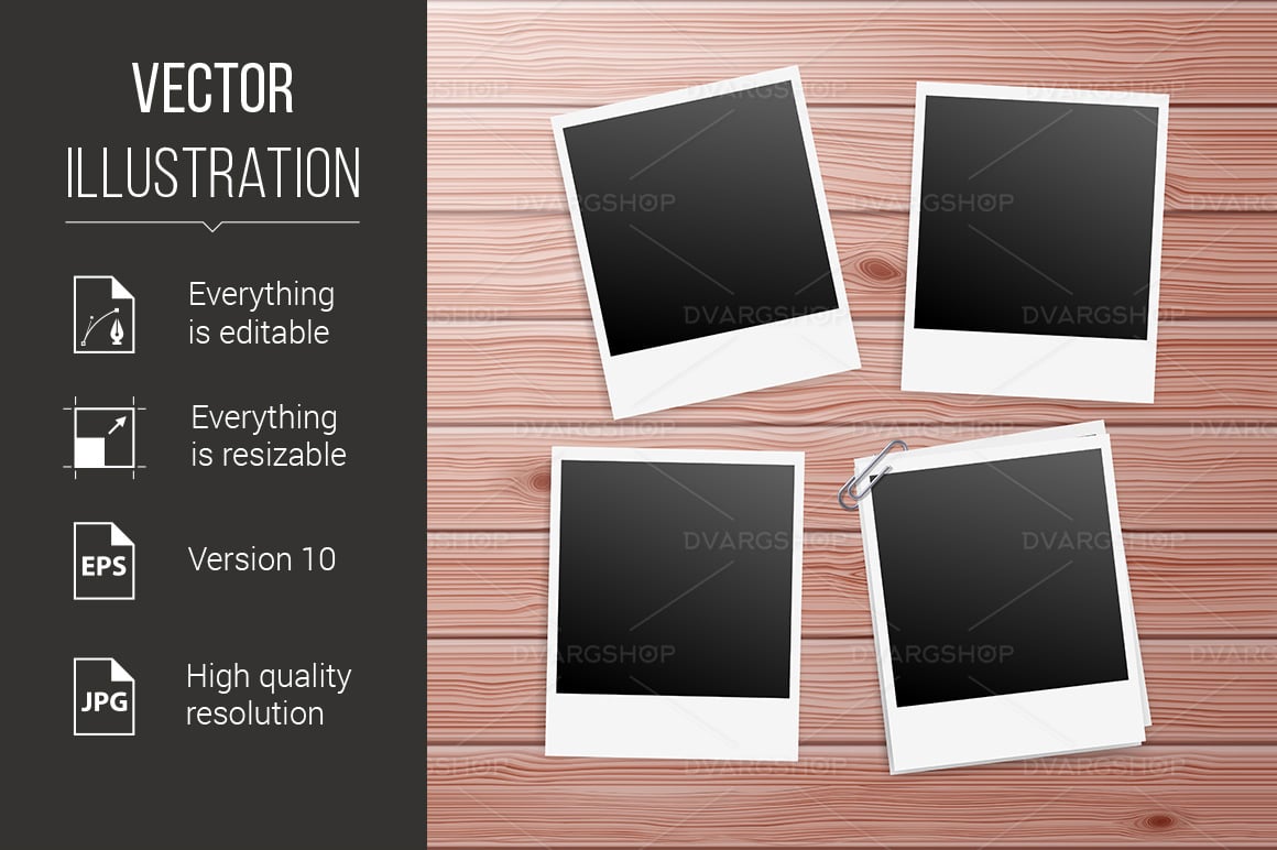 Photo Frames - Vector Image