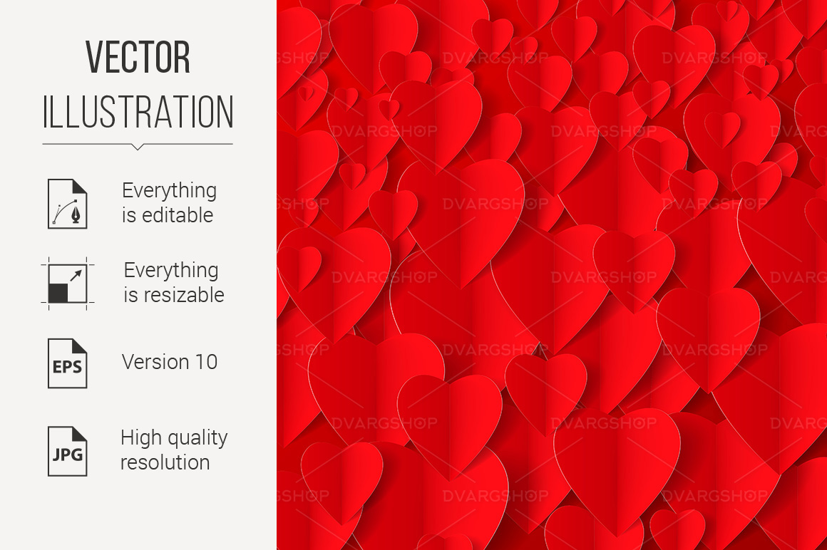Valentine Card - Vector Image