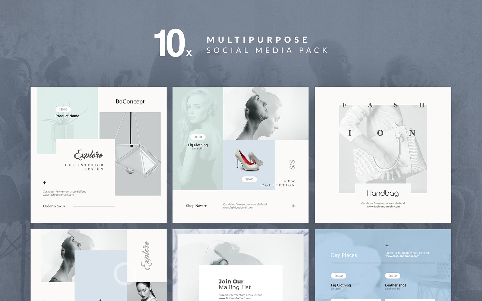 Fashion Pack Social Media Template