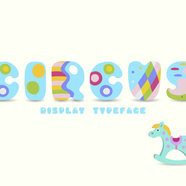 Fontkids Fontinvitationbirthdayoutlineboldcircustasipasdisplay  119765