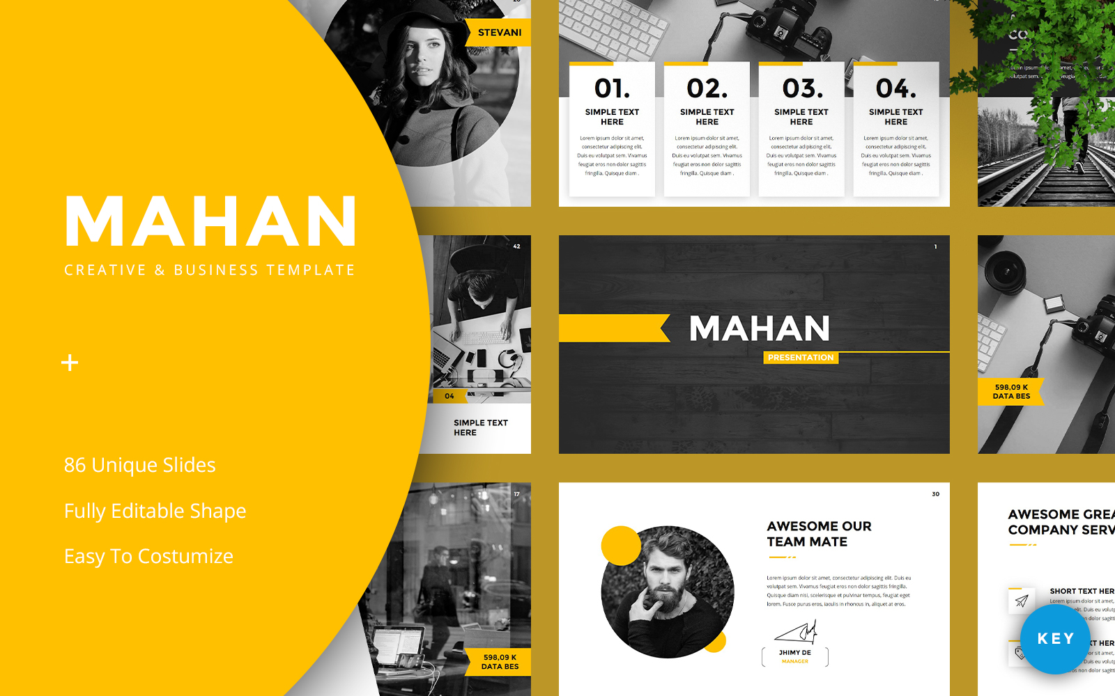 Mahan -Creative & Business - Keynote template