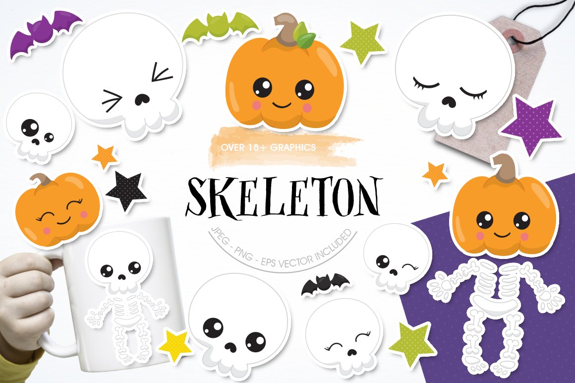 Skeleton - Vector Image