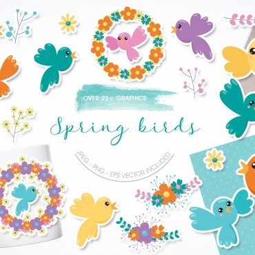 Scrapbooking Flowers Vectors Templates 119879