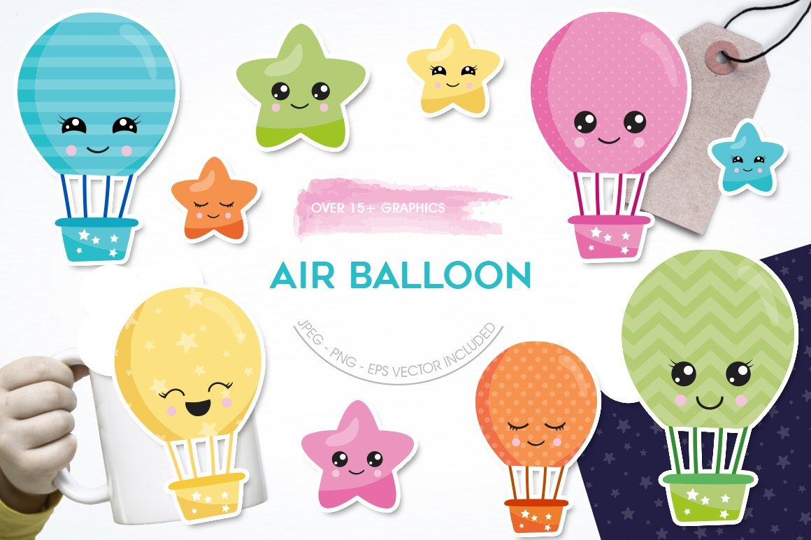 Air Balloon - Vector Image