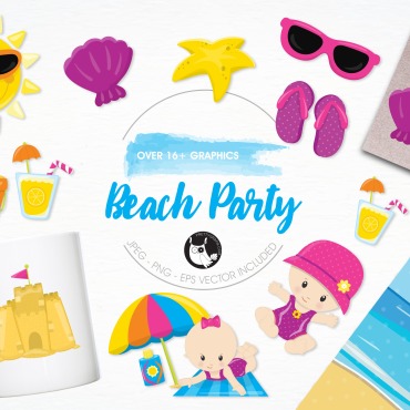 Party Vector Vectors Templates 119926