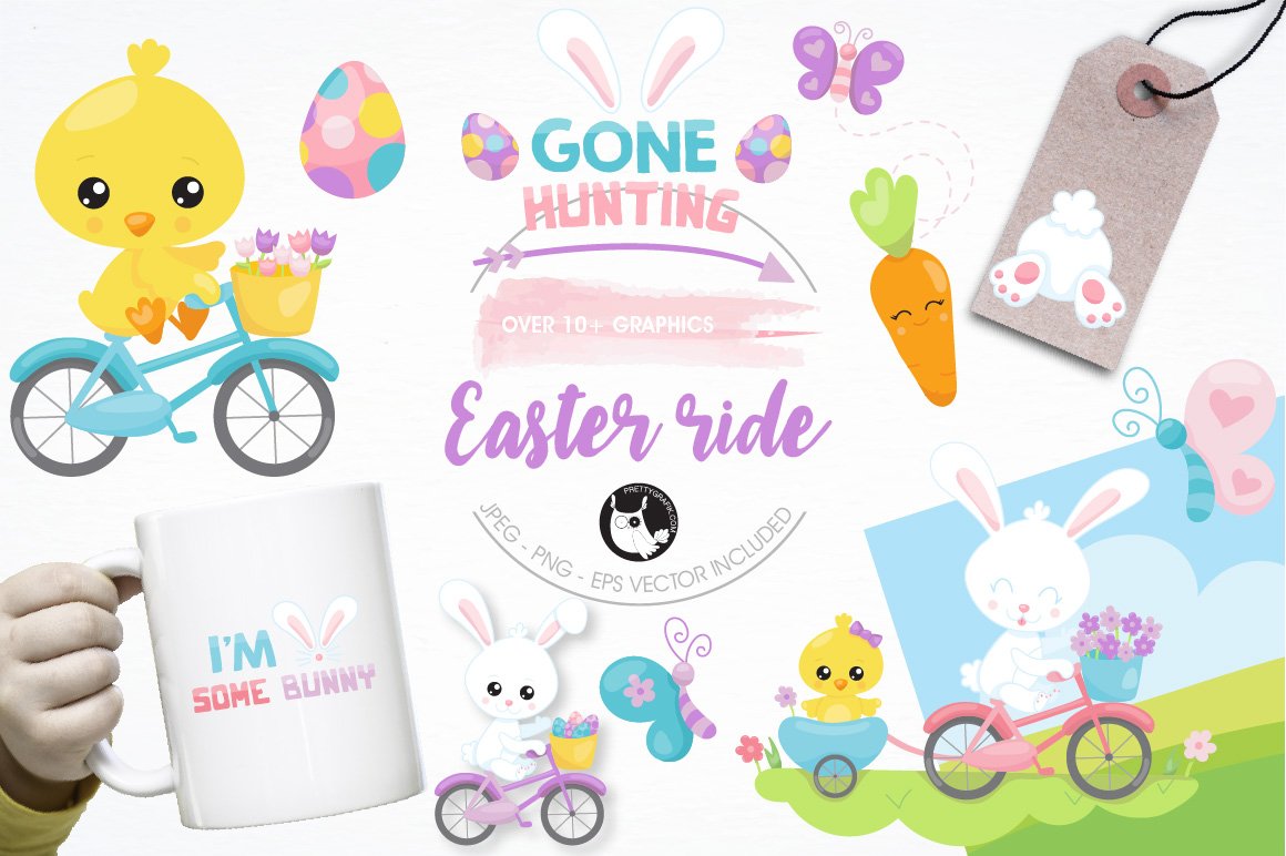 Easter graphics and illustrations - Vector Image