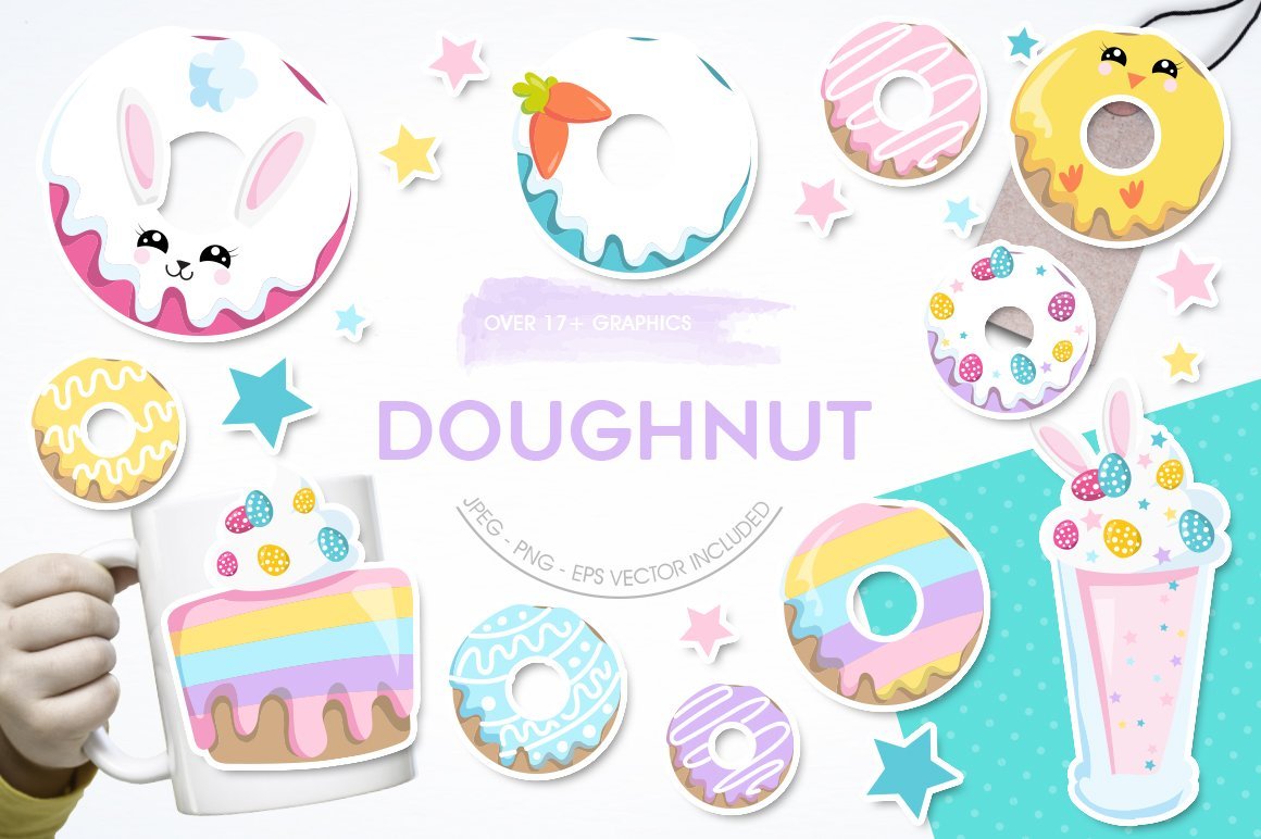 Doughnut - Vector Image