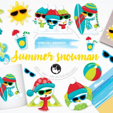 Illustration Summer Vectors Templates 119961