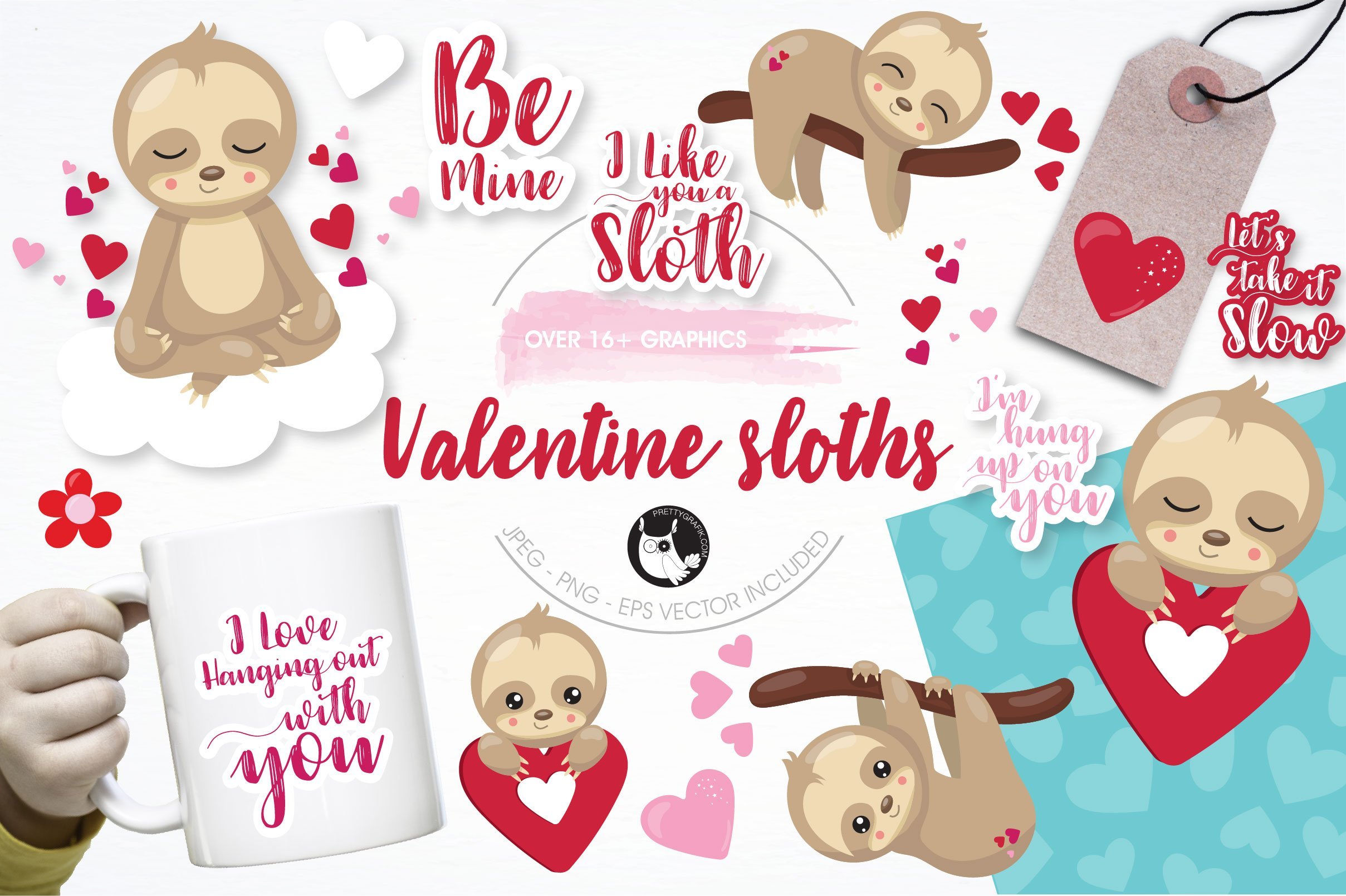 Valentine graphics & illustrations - Vector Image