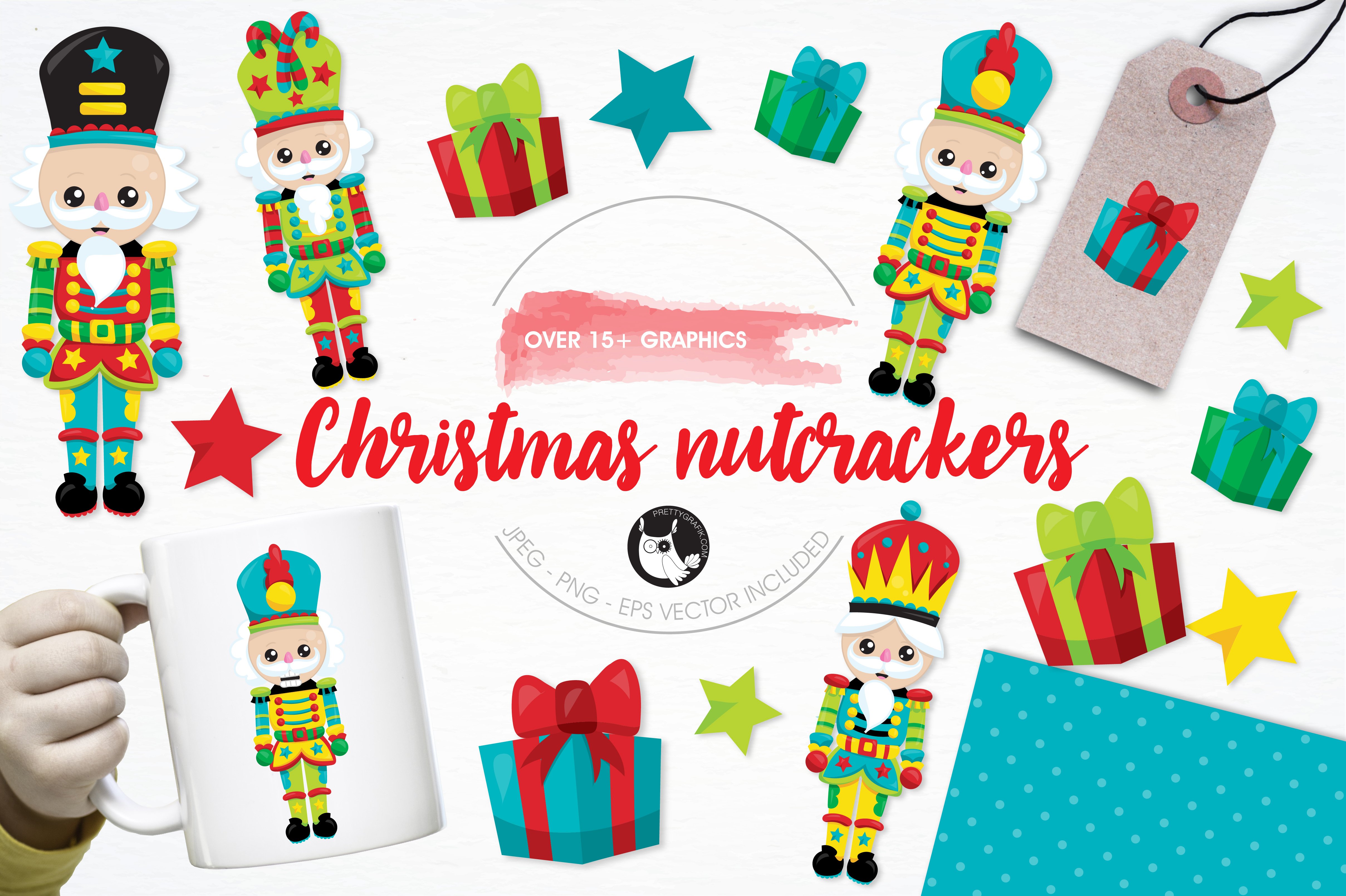 Nutcracker illustration pack - Vector Image