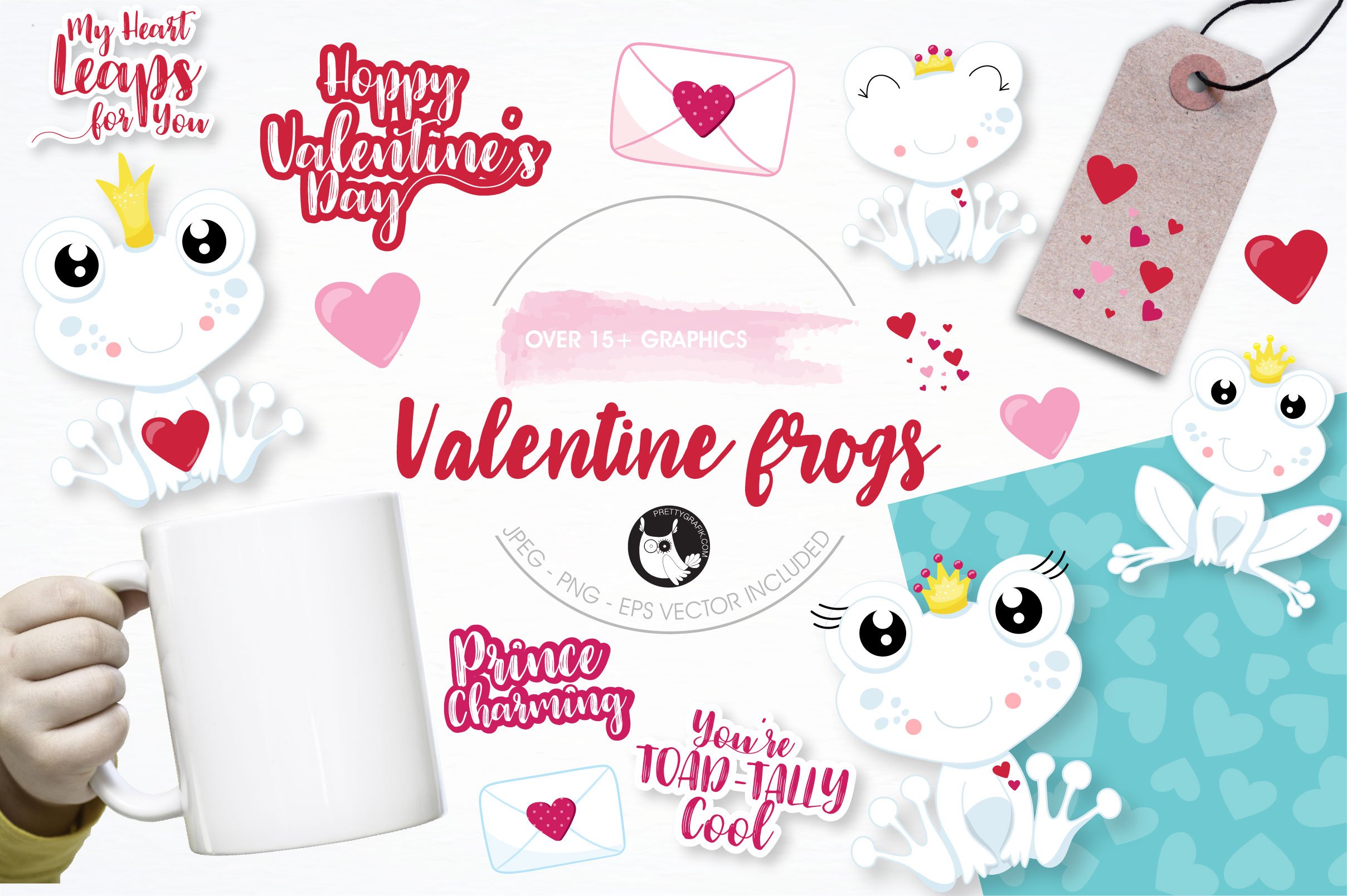 Valentine graphics & illustrations - Vector Image