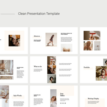 Presentation Clean Google Slides 120138