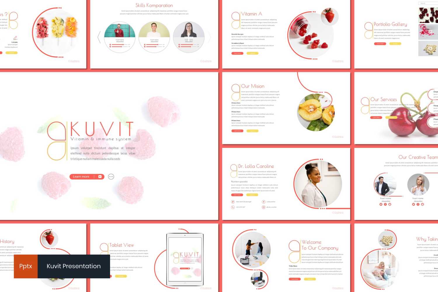 Kuvit PowerPoint template