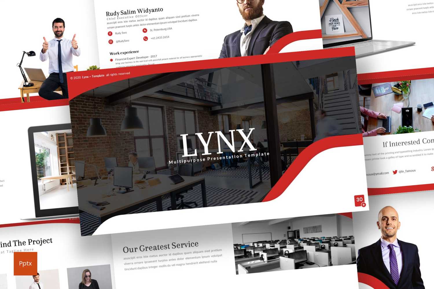 Lynx PowerPoint template