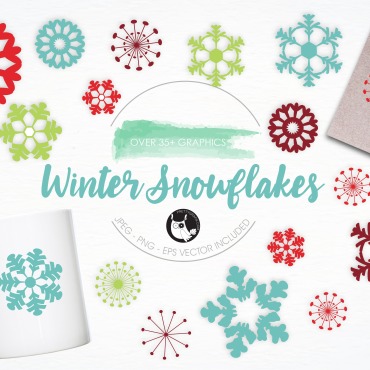 Illustration Winter Vectors Templates 120270