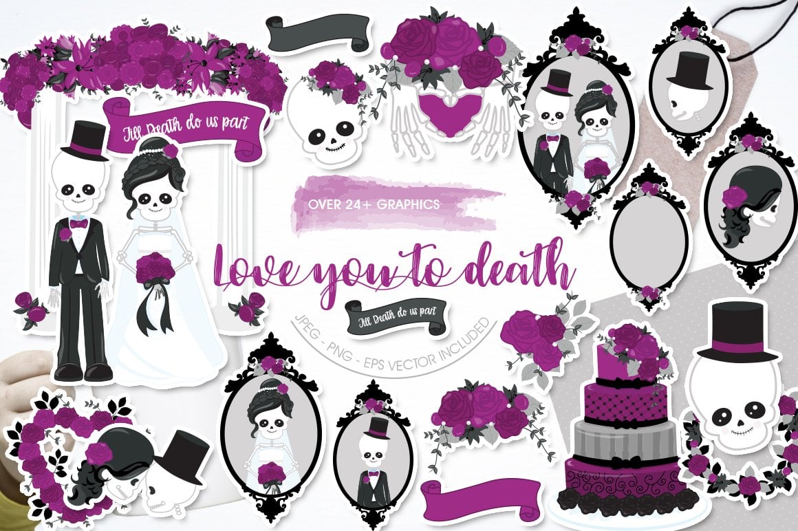 Love you to death - Vector Image