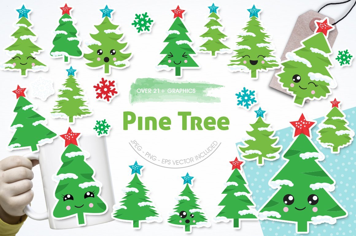 Pine Tree - Vector Image