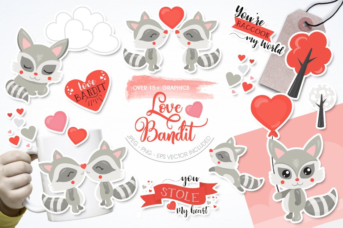 Love Bandit - Vector Image