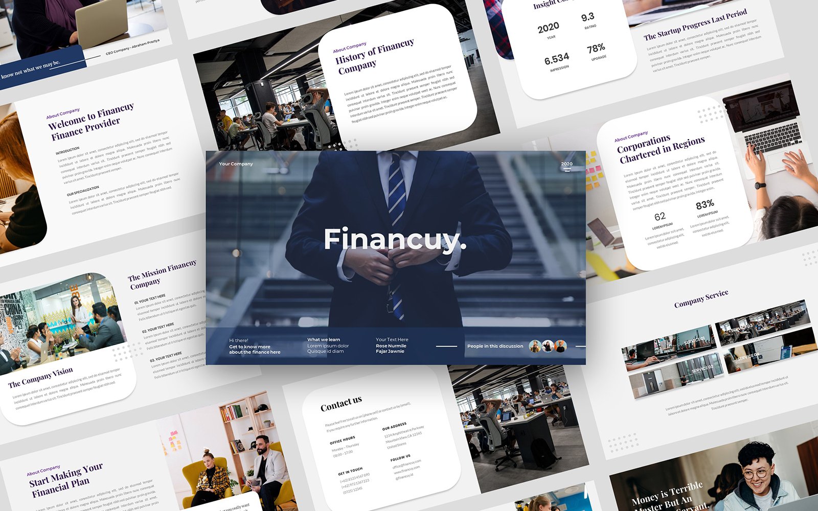 Financuy Bussiness Google Slides