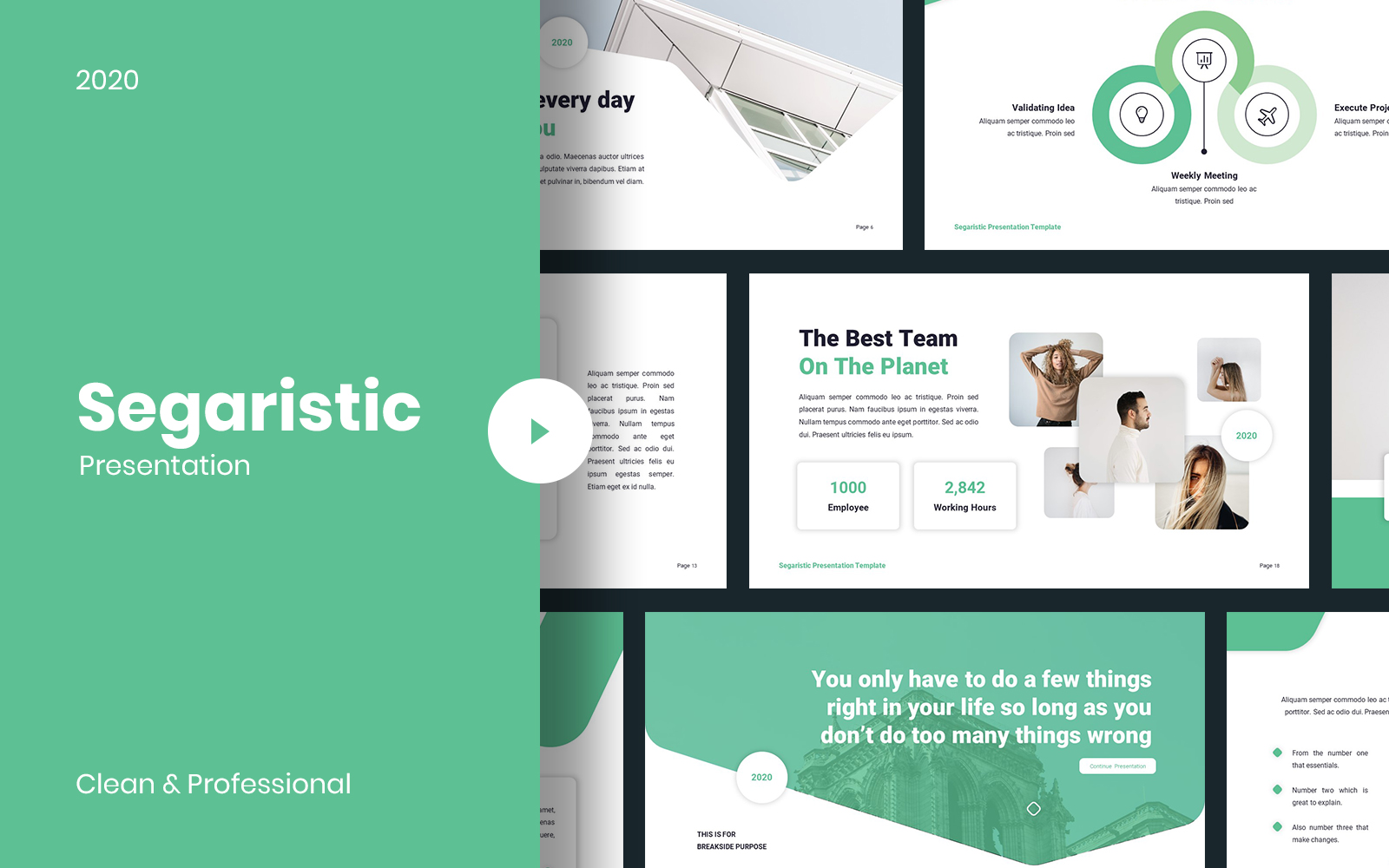 Segaristic - Business - Keynote template