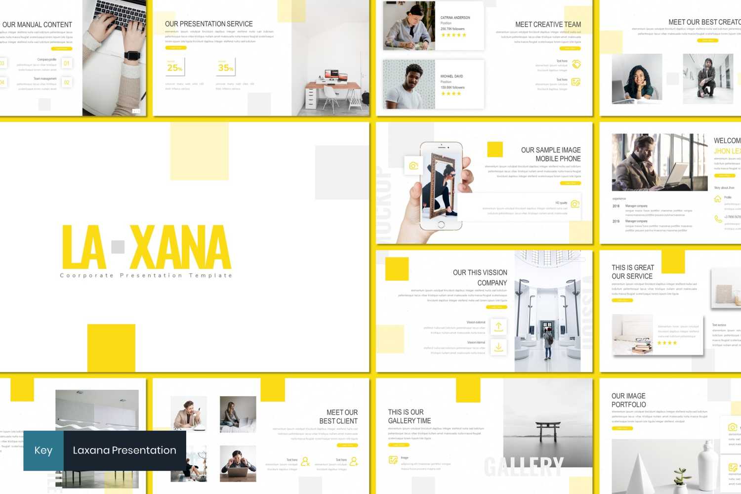 Laxsana - Keynote template