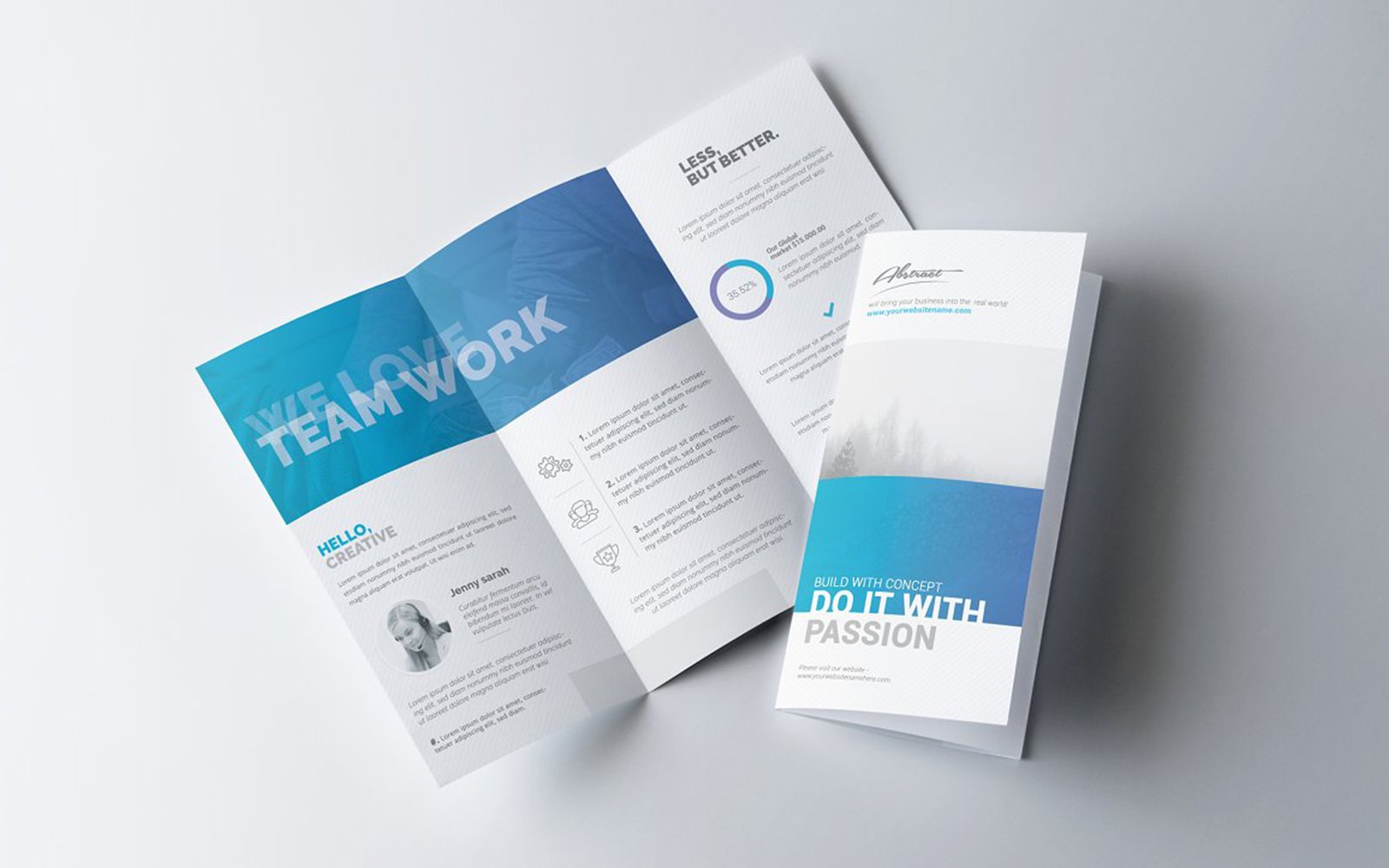 Multipurpose TriFold Brochure - Corporate Identity Template