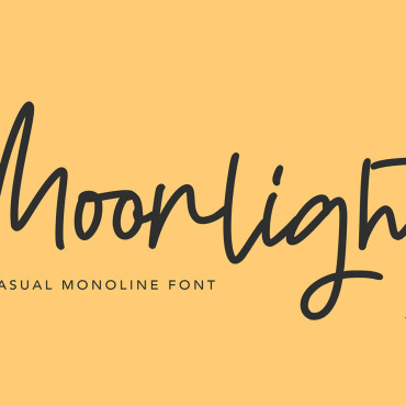 Design Monoline Fonts 120892