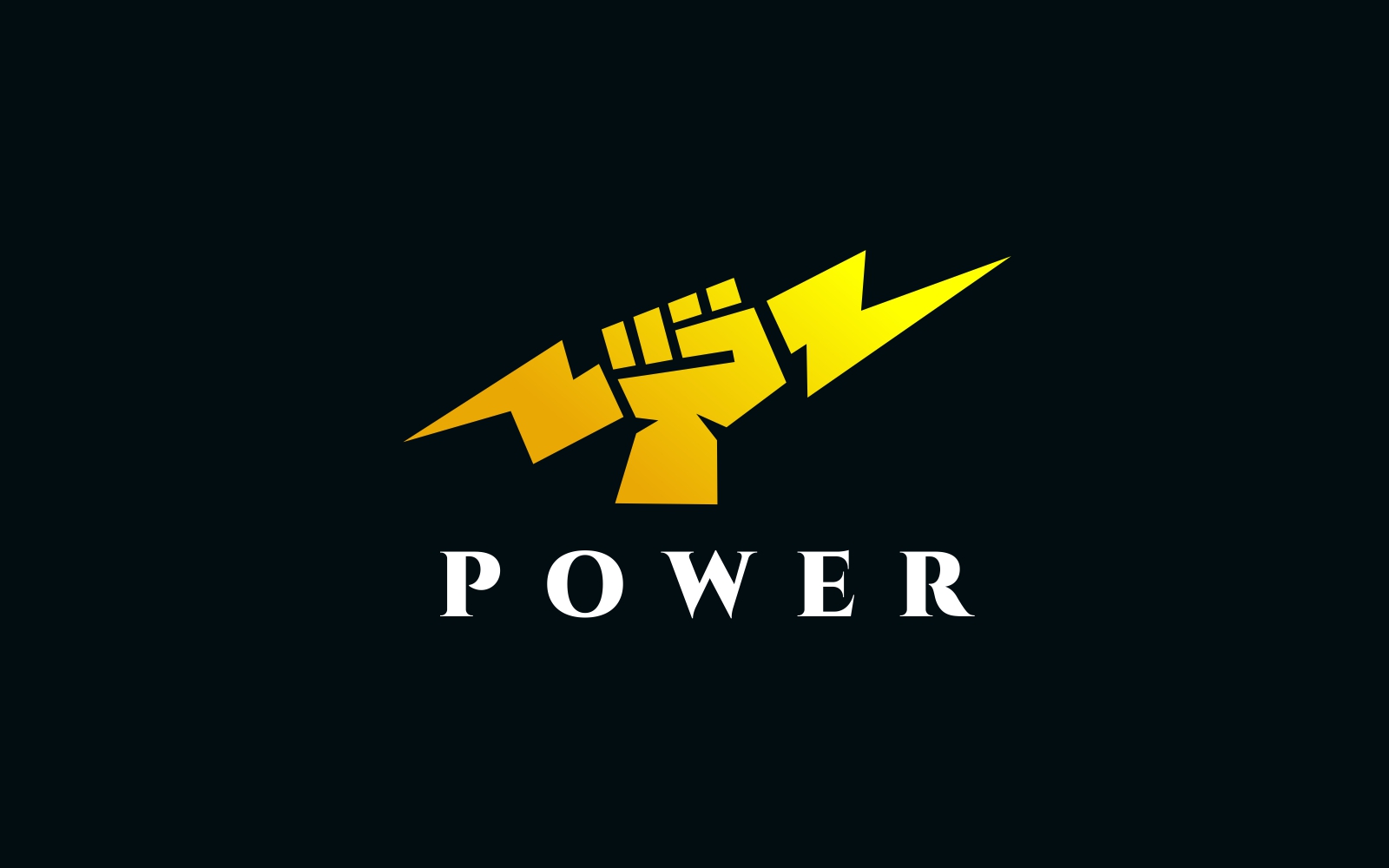 Power Hand Logo Template