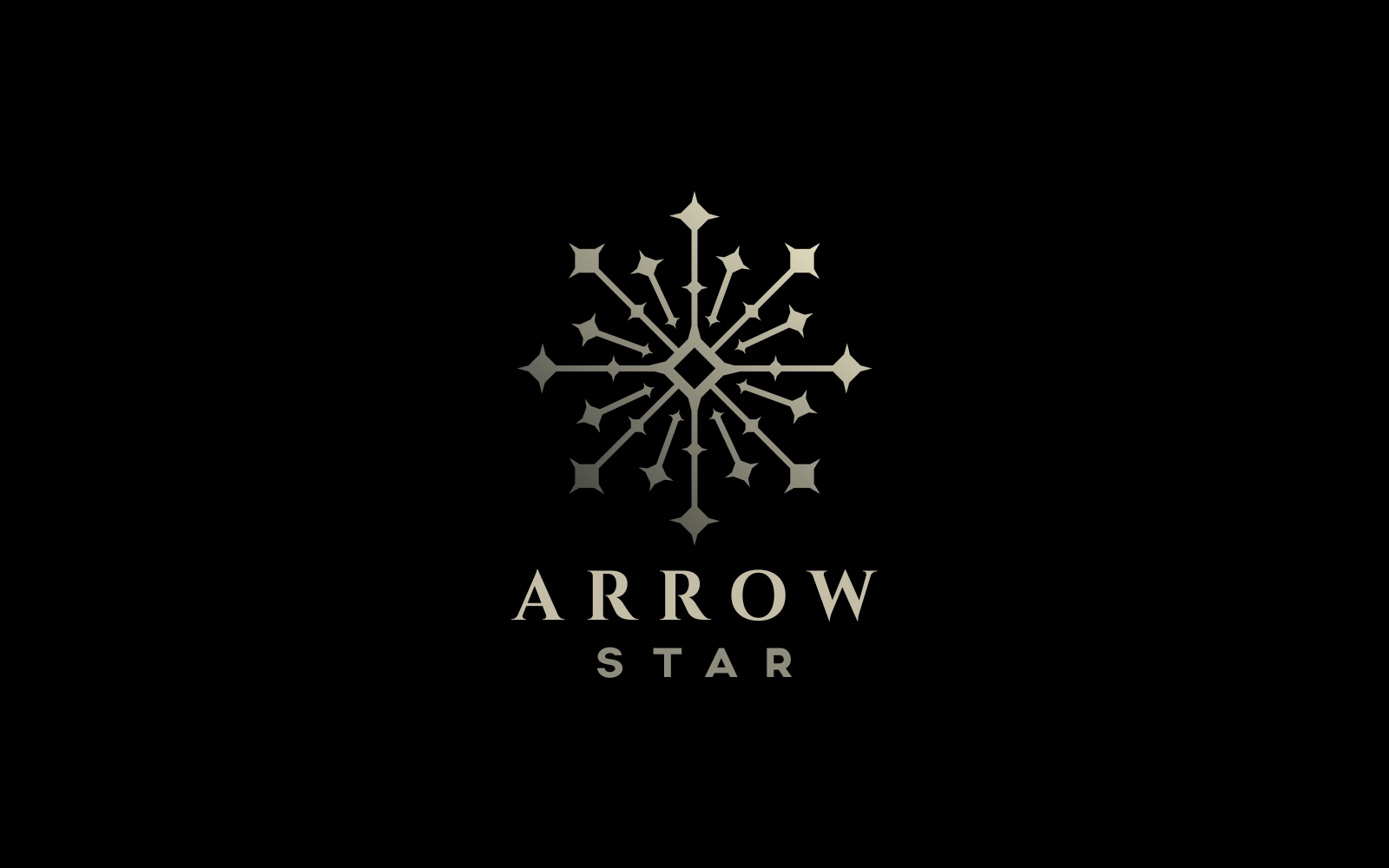 Arrow Star Logo Template