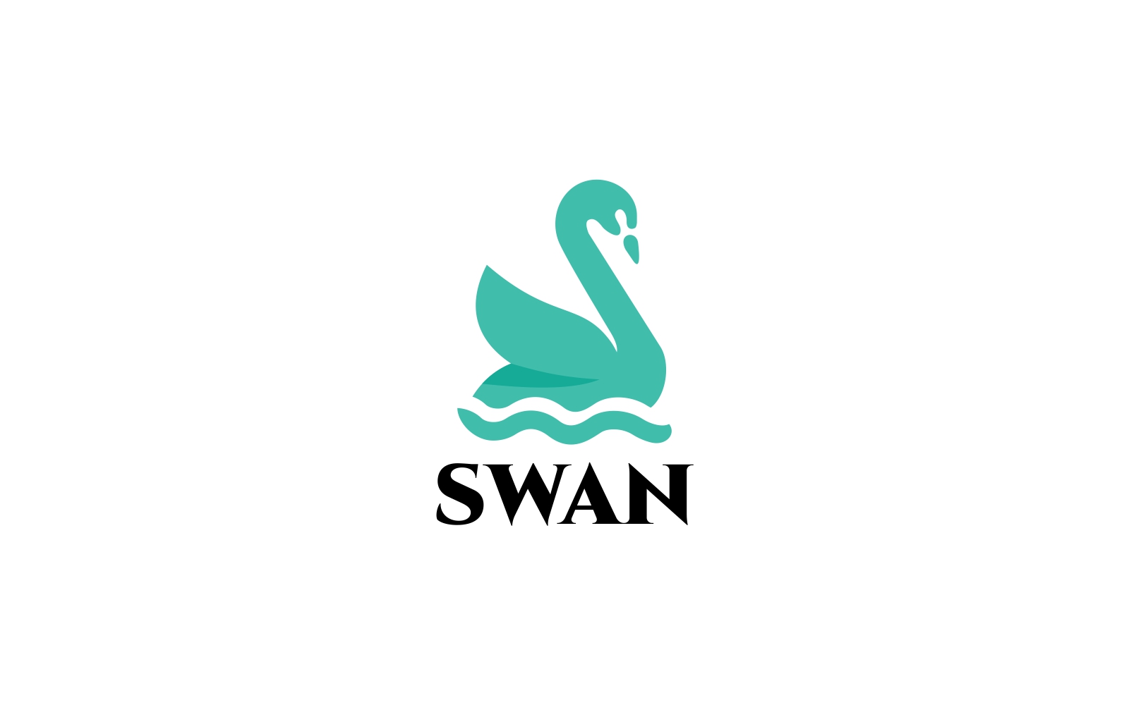Swan Logo Template