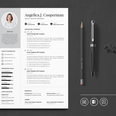 Cv Minimalist Resume Templates 121220