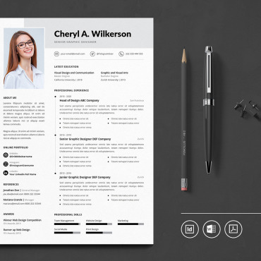 Cv Minimalist Resume Templates 121221