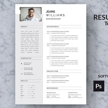 Resume Clean Resume Templates 121223