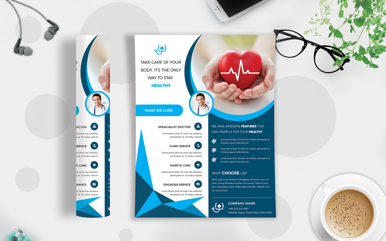 Doctor & Medical Flyer - Corporate Identity Template