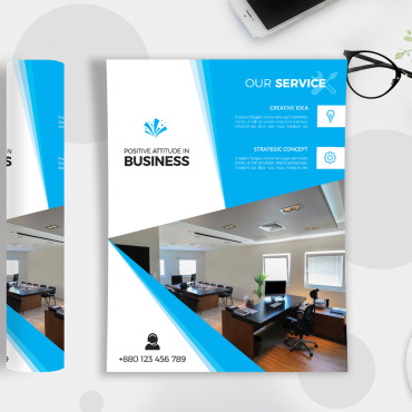 Agency Flyer Corporate Identity 121473