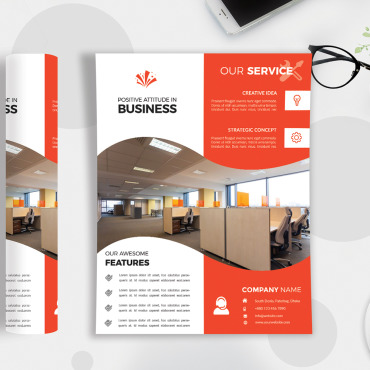 Agency Flyer Corporate Identity 121474