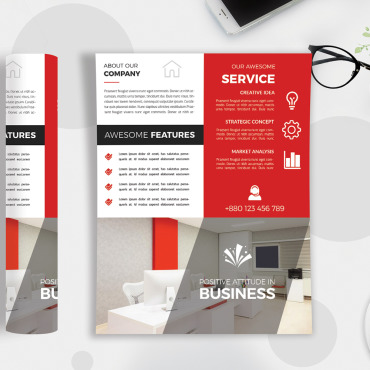 Agency Flyer Corporate Identity 121475