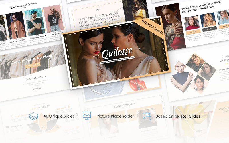 Quilosse – Creative Business Google Slides