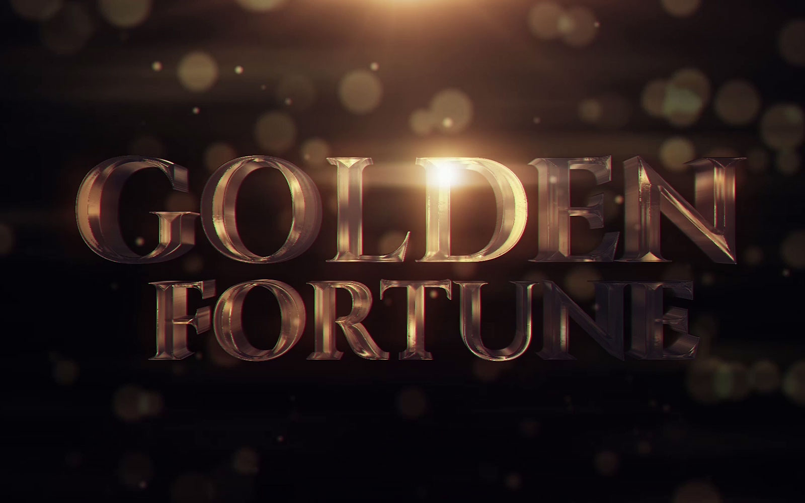 Golden Fortune Motion Graphics Template