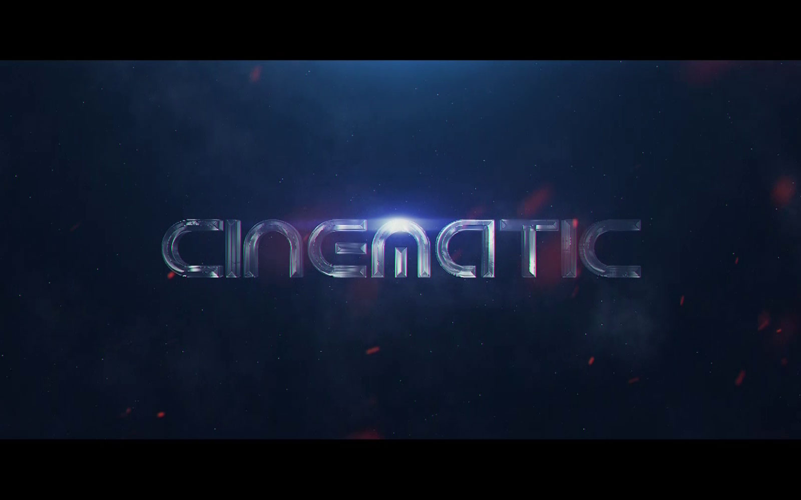 Galaxy Title Design Motion Graphics Template