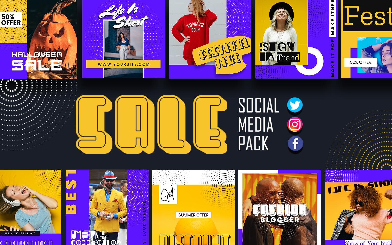 Sale Template for Social Media