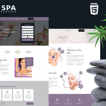 Beauty Parlor Website Templates 121931