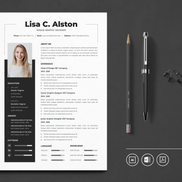 Cv Minimalist Resume Templates 122087