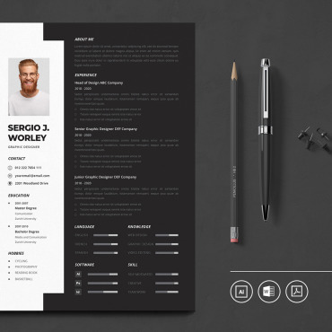 Cv Minimalist Resume Templates 122089