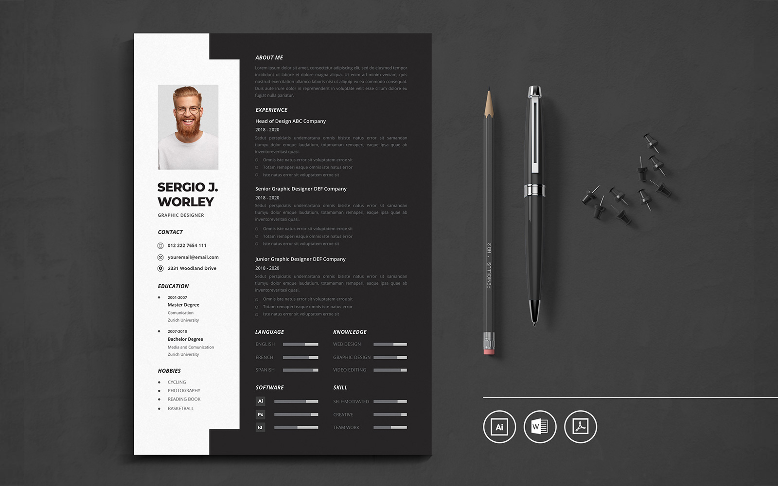 CV Vol.21 Resume Template