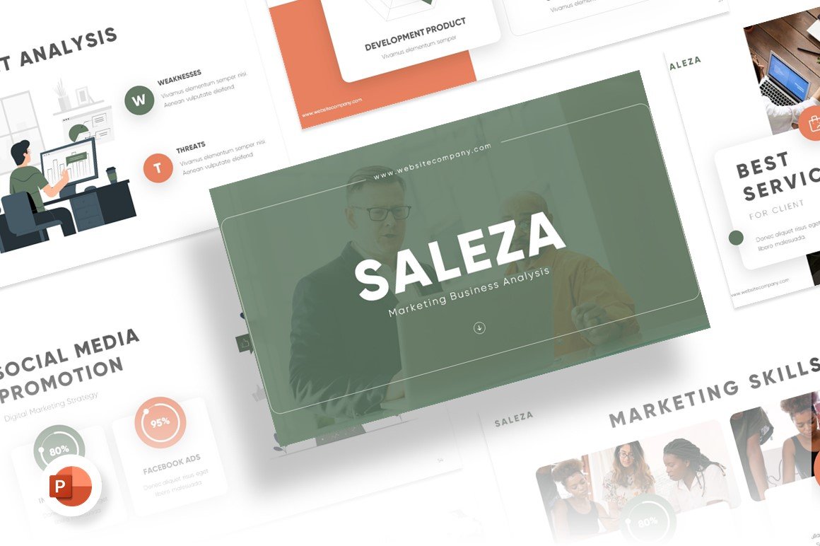 Saleza Marketing Presentation - Keynote template