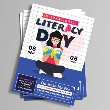 Literacy Day Corporate Identity 122152