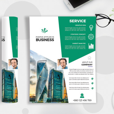 Agency Flyer Corporate Identity 122171